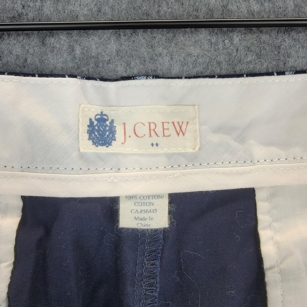 J Crew Shorts Mens 35 Navy Blue Gramercy Chino Lightweight Preppy Nautical - Picture 5 of 15